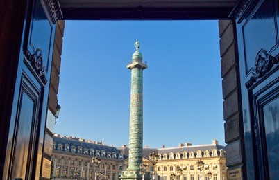paris, the column of place vendome