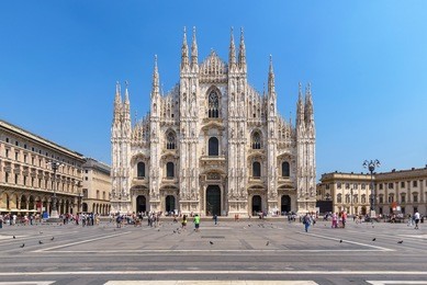 milan duomo, milan, italy