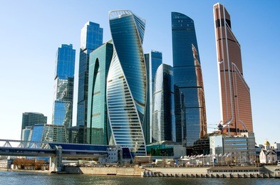 moscow-city (moscow international business center), russia