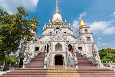 buu long pagoda at district 9, ho chi minh city, vietnam