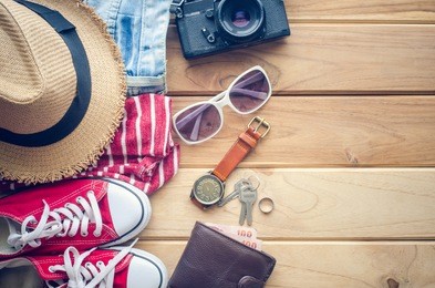 travel clothing accessories apparel along for the trip