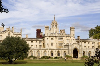 the new court st john's college at cambridge university