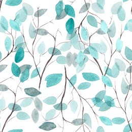 watercolor floral  wallpaper seamless pattern or background