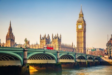big ben and westminster bridge in london
