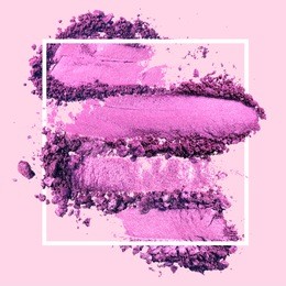 various cosmeticpurple fashion frame background