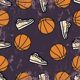 basketball pattern