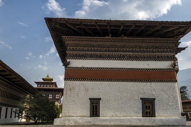 tashichho dzong, thimphu, bhutan - the most respectful dzong in thimphu