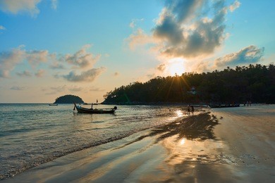 sunset in kata
