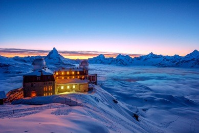 matterhorn peak, zermatt, switzerland.