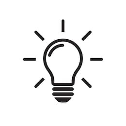 light bulb line icon vector,  isolated on white background. idea sign, solution, thinking  concept. lighting electric lamp. electricity, shine. trendy flat style for graphic design, web site, ui. eps