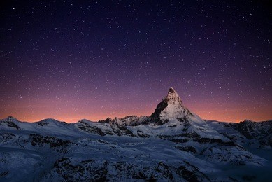 matterhorn peak, zermatt, switzerland.
