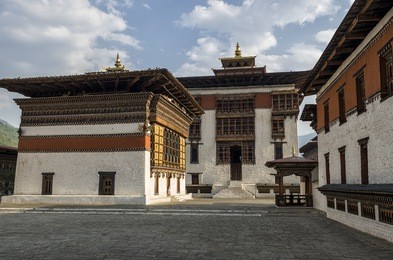 tashichho dzong, thimphu, bhutan - the most respectful dzong in thimphu