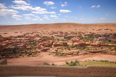 the kasbah ait ben haddou in morocco