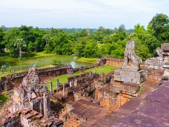pre rup temple in angkor area, siem reap, cambodia