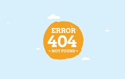 404 error web page. background vector design. 404 page not found. template with typography.
