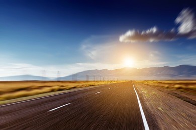 straight road concept