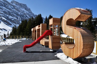 titlis mountain is one attrative in lucerne, switzerland