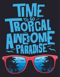surf, tropical, typography, t-shirt graphics, vectors.