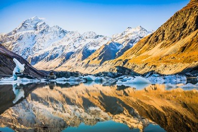 aoraki mount cook national park, new zealand