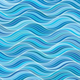 vector seamless wavy pattern. abstract geometric background