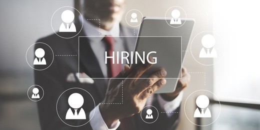 recruitment hiring career job employment concept