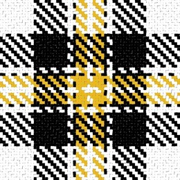 lumberjack seamless vector pattern. trendy hipster style background. tartan and buffalo check plaid pattern. vector illustration.