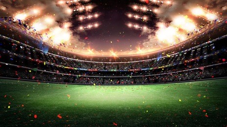 stadium light 3d