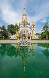 buu long pagoda at district 9, ho chi minh city, vietnam