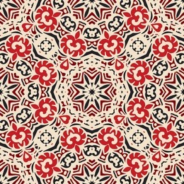 vector ethnic abstract seamless festive pattern background ornamental