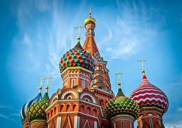 st basils cathedral on red square in moscow