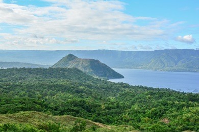 green jungle taal volcano taal filipino bulkang is a complex volcano located on the island of luzon in the philippines it is the second most active volcano in the island