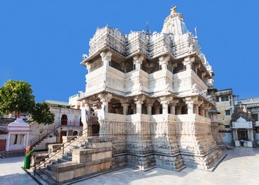 jagdish temple is a large hindu temple in udaipur, india