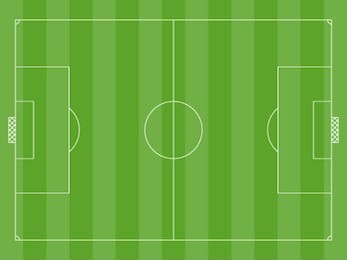 vector football field