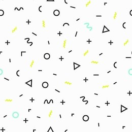 geometric vector pattern, memphis style pattern, trendy vector background 