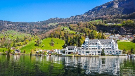 lucern lake view.
