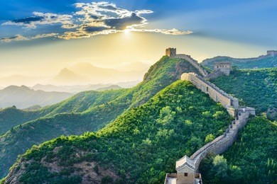 the great wall of china.