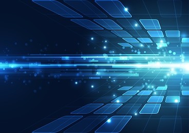 vector digital technology concept, abstract background