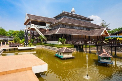 taman mini indonesia indah is a culture based recreational area located in east jakarta