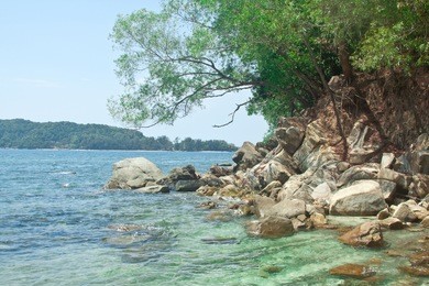 mamutik, tunku abdul rahman national park, borneo, malaysia