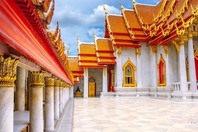 wat benjamabophit (marble temple) in bangkok.