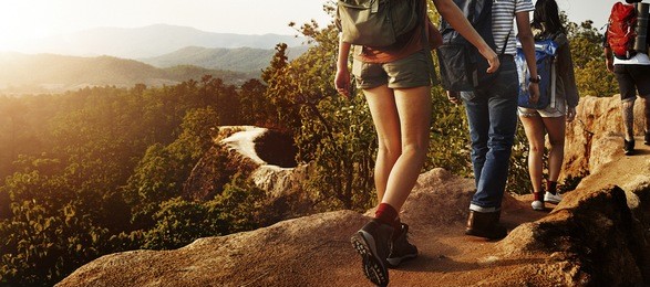 trek hiking destination experience lifestyle concept