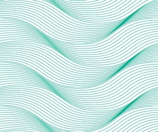 vector seamless abstract line pattern with waves. curving distortion effect.