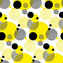 seamless dots modern pattern. white background geometry circle color seamless fabric sample. geometric pattern swatch vector illustration