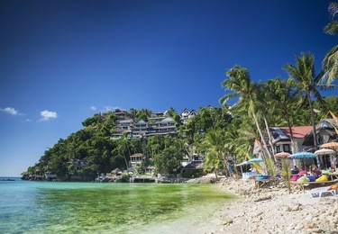 exotic diniwid beach resorts in tropical paradise boracay philippines
