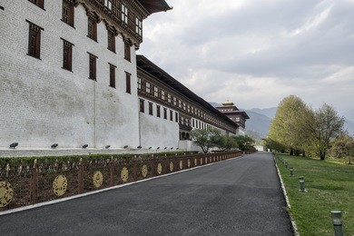tashichho dzong, thimphu, bhutan - the most respectful dzong in thimphu