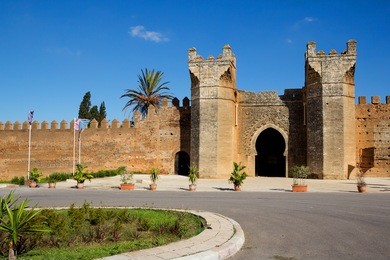 morocco.  rabat. necropolis chellah.
this amazing place combines arabic and roman architecture. for high gear the main gate opens the thick foliage of the garden, alternating picturesque ruins.