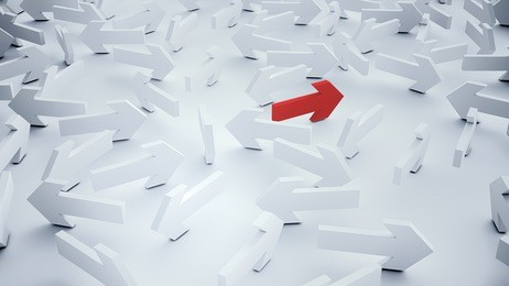 choose your direction . mixed media