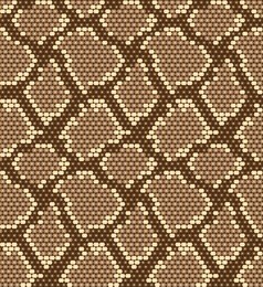 seamless pattern snake skin beads