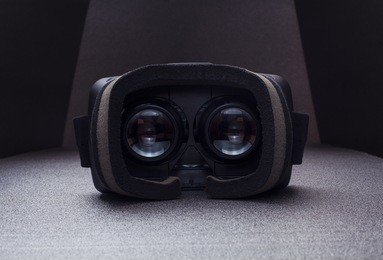 virtual reality headset, inside view, vr glasses, dramatic light, virtual real app, virtual 360, virtual reality glasses from inside