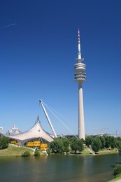 munich olympic park, germany
